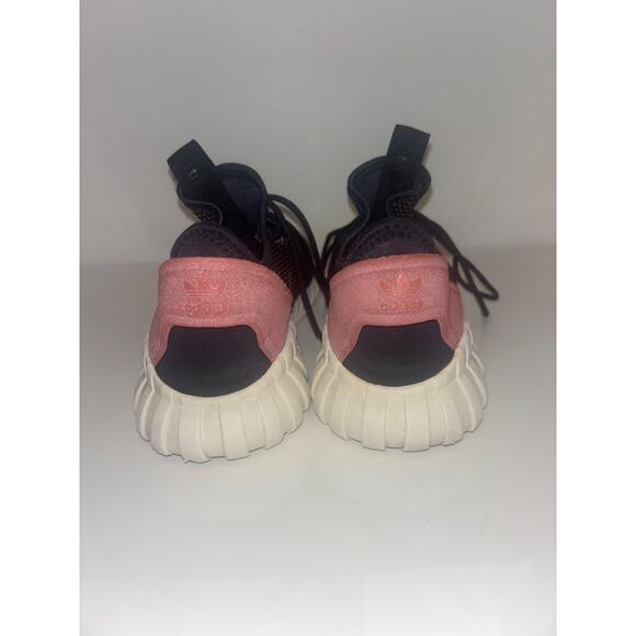 Adidas Tubular Doom Sock PK Primeknit Women's Sneakers Shoes Black Pink Size 7 - Picture 2 of 7